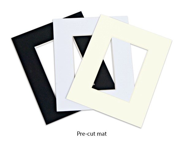 Pre-cut mat