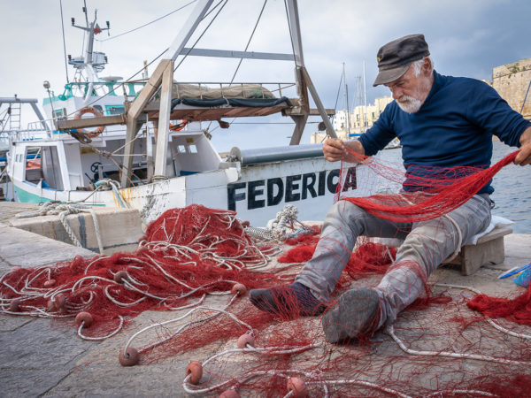 Jean Boyd-"Mending Nets"