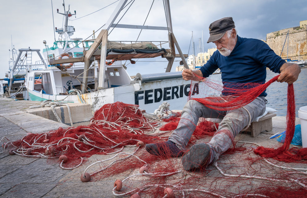 Jean Boyd-"Mending Nets"